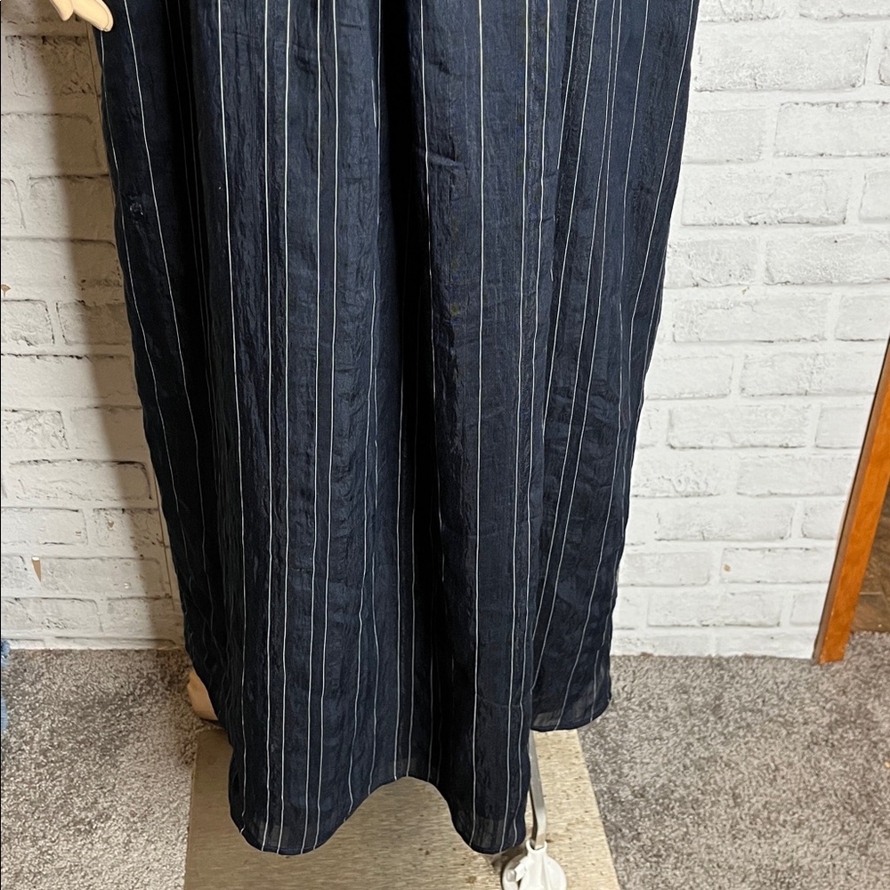 Vince drapey stripe shirtdress - Picture 12 of 12